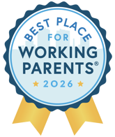 Best Place for Working Parents badge